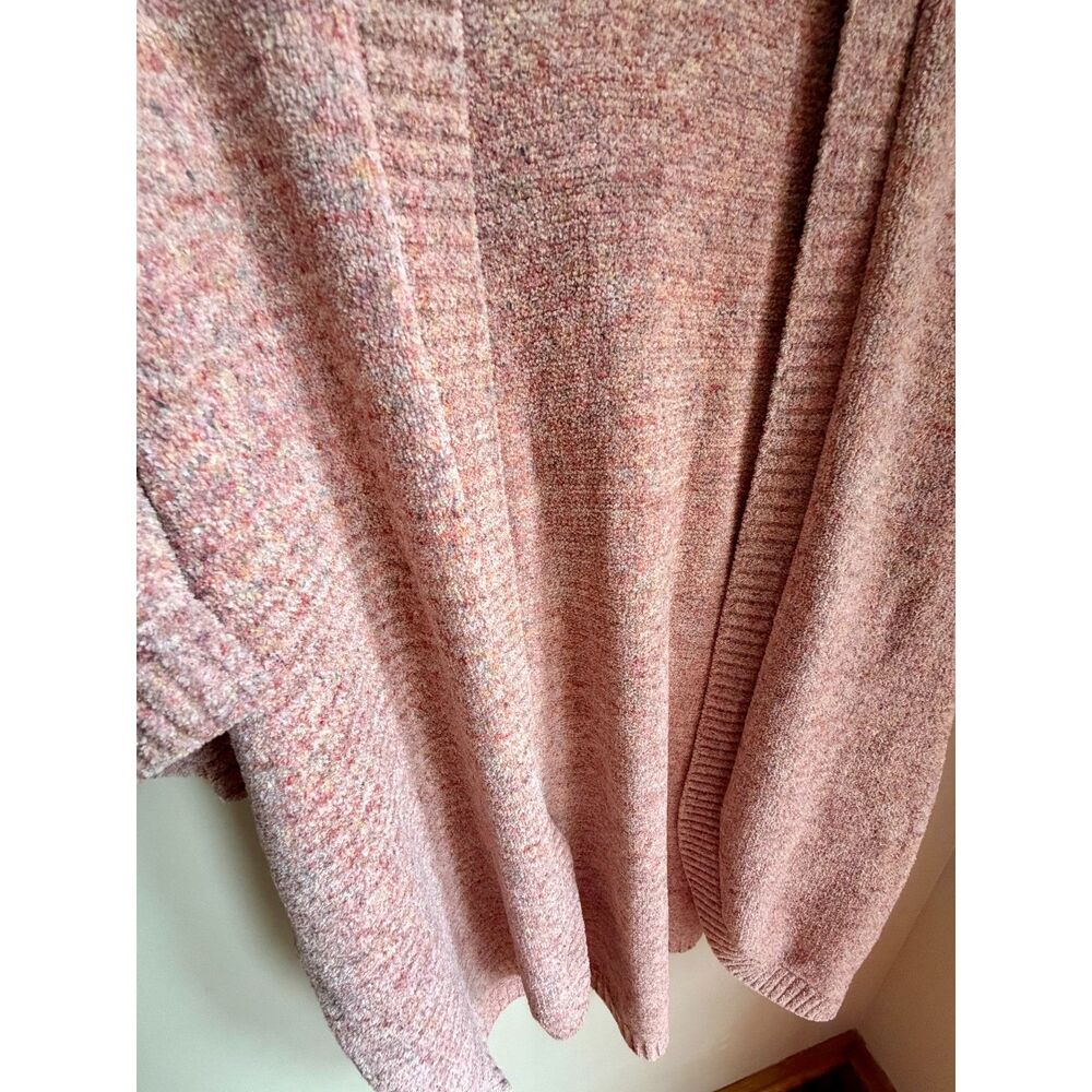 Torrid Chenille Open Front Cocoon Cardigan Peach – Women's Size 00
